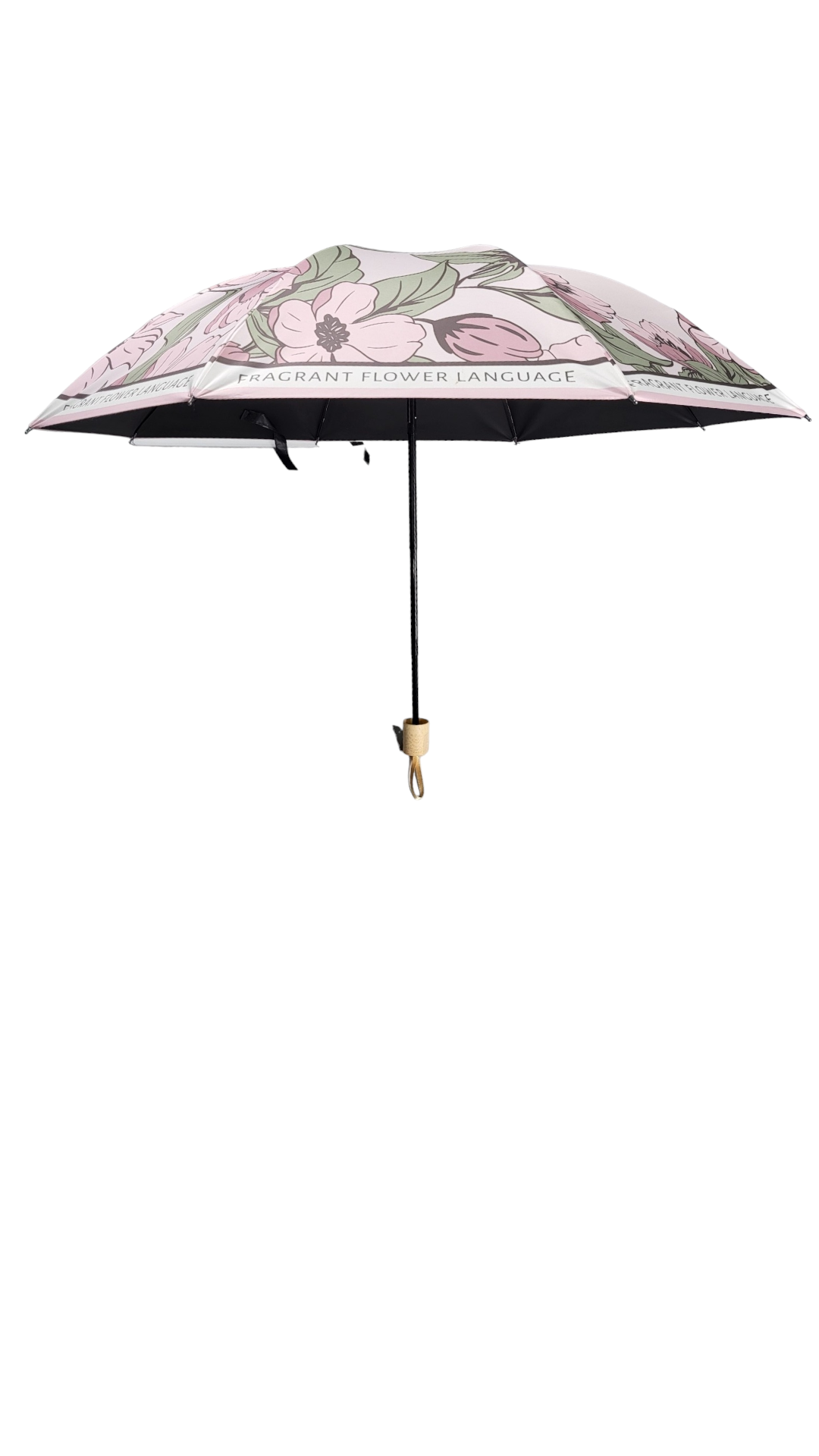 Pink Petal Whirl Umbrella