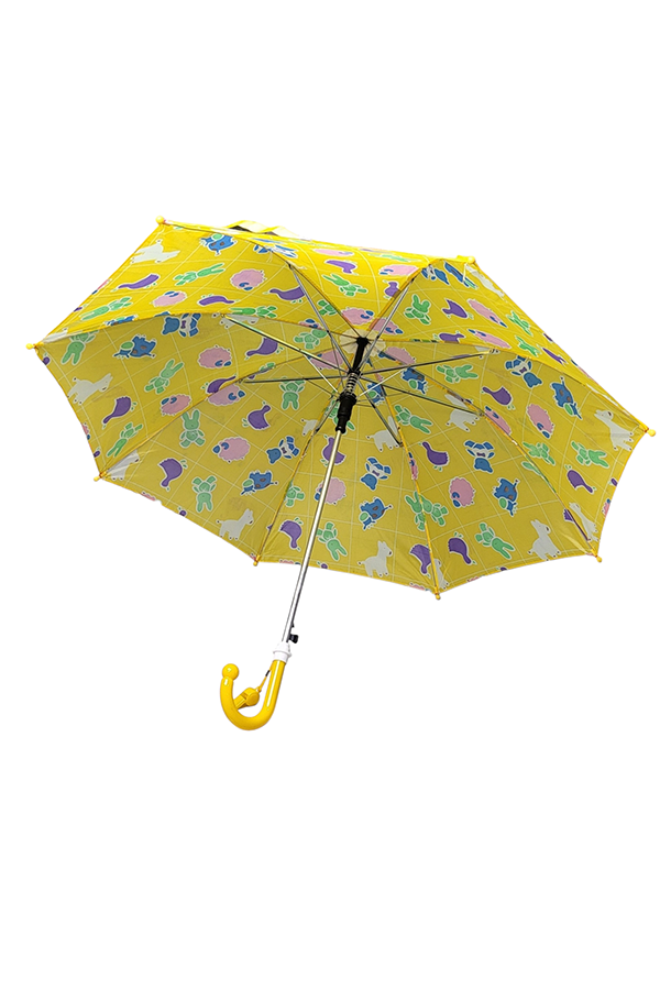 Playful Yellow Umbrella