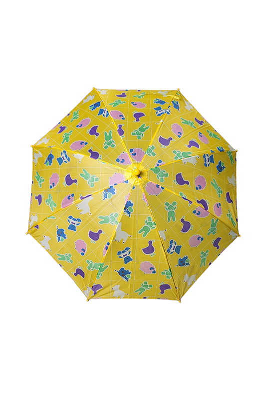 Playful Yellow Umbrella