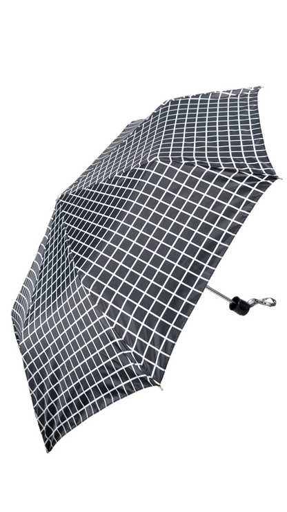 Black & White Grid Umbrella