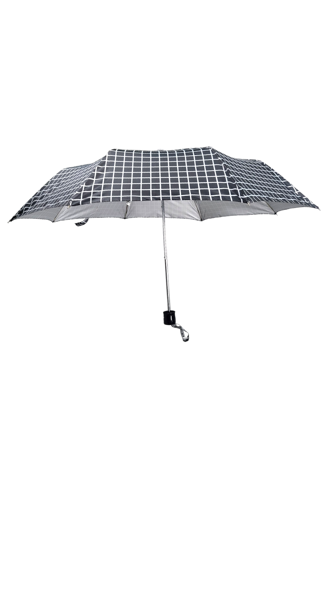 Black & White Grid Umbrella