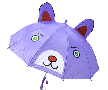 Purple Bear Umbrella